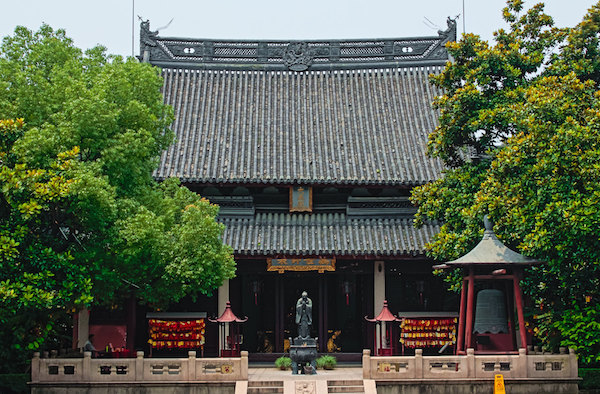 Конфуцианский храм в Шанхае